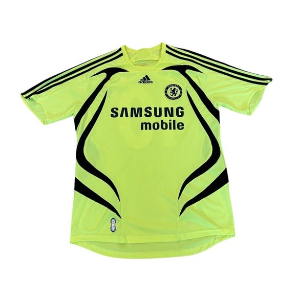 Adidas 2007-2008 Chelsea F.C. Joe Cole #10 Away Kit Soccer Jersey Men's Medium - Picture 1 of 8